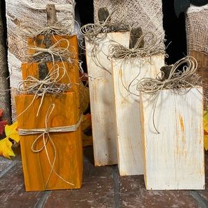 Handmade Pumpkin Set of 3